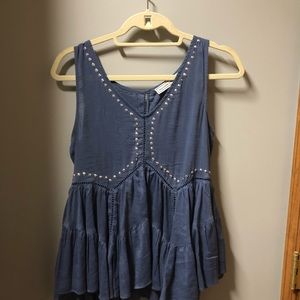 Blue Top from Abercrombie, size xs